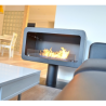 Chimenea de Bioetanol Infire Inecco con Soporte 2 kW Negro