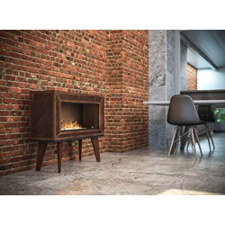 Infire Inecco Bioethanol Fireplace with Bracket 2 kW Black