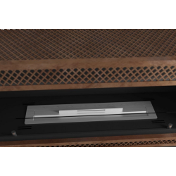 Cheminée au bioéthanol Infire Industrial avec support 2 kW Corten