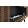 Cheminée au bioéthanol Infire Industrial avec support 2 kW Corten