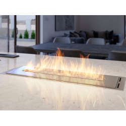 Bioethanolbrenner SIMPLEfire 1L Einbau 50 Edelstahl