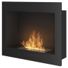 SIMPLEfire Frame 600 Caminetto a bioetanolo nero con 1 finestra