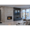 SIMPLEfire Frame 900 Bioethanol Lareira Preto com 1 Janela