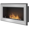 SIMPLEfire Frame 900 Caminetto a bioetanolo nero con 1 finestra