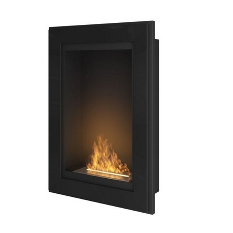 SIMPLEfire Frame 550 Schwarzer Bioethanol-Kamin mit 1 Fenster