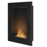 SIMPLEfire Frame 550 Caminetto a bioetanolo nero con 1 finestra
