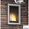 SIMPLEfire Frame 550 Caminetto a bioetanolo nero con 1 finestra