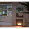 SIMPLEfire Portal1 Chimenea de Bioetanol Blanco con 1 Ventana