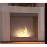 SIMPLEfire Portal1 Caminetto a Bioetanolo Bianco con 1 Finestra