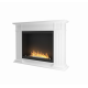 Infire Inportal1 Bioethanol Fireplace White with 1 Window