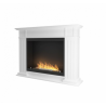 Cheminée au bioéthanol Infire  Inportal1 blanc avec 1 vitre