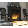 Infire Inportal1 Bioethanol Fireplace White with 1 Window