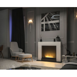 Infire Inportal1 Bioethanol-Kamin weiß mit 1 Fenster