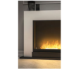 Infire Inportal1 Bioethanol-Kamin weiß mit 1 Fenster