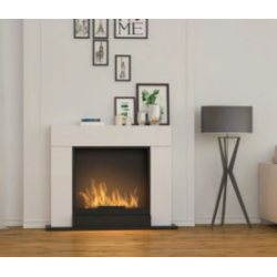 Infire Inportal1 Bioethanol-Kamin weiß mit 1 Fenster
