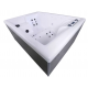 Square NetSpa Wave 5-Sitzer-Whirlpool aus Acryl