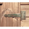 Abri de jardin Habrita Thermabri en bois massif 15,14 m2 avec toit en acier