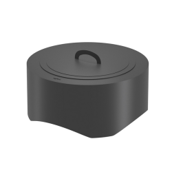 Braciere rotondo in acciaio nero 70 cm Infire
