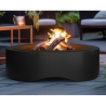 Braséro en Acier Round 1000cm Noir Infire