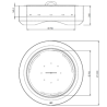 Rodada 1000 Corten Infire Steel Fire Bowl