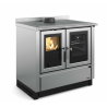 Fogão a lenha La Nordica Venezia Inox 8kW