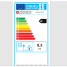 Fogão a lenha La Nordica Venezia Inox 8kW