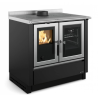 Fogão a lenha La Nordica Venezia Black 8kW