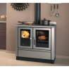 Cuisinière à bois La Nordica Venezia Noir 8kW