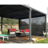 Toldo lateral cortina Pérgola Bioclimática Habrita 3.6m