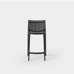 Set mit 4 Barhockern Ibiza Bar Black Vondom