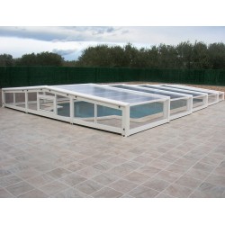 Capri 8.55x5m Trackless Pool Pool Gabinete