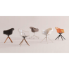 Conjunto de 4 banquetas Ibiza Bar Ecru Vondom