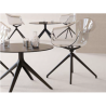 Set di 2 sedie girevoli Incasso Cristal Vondom