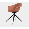 Set de 2 Sillas Giratorias Incasso Melon Vondom
