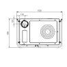 Kaminofen La Nordica Rosa Sinistra Reverse 9kW Naturstein