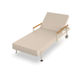 Loungue Sun Lounger Hamptons Ecru Aluminium Chair Vondom