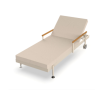Loungue Sun Lounger Hamptons Ecru Aluminium Chair Vondom