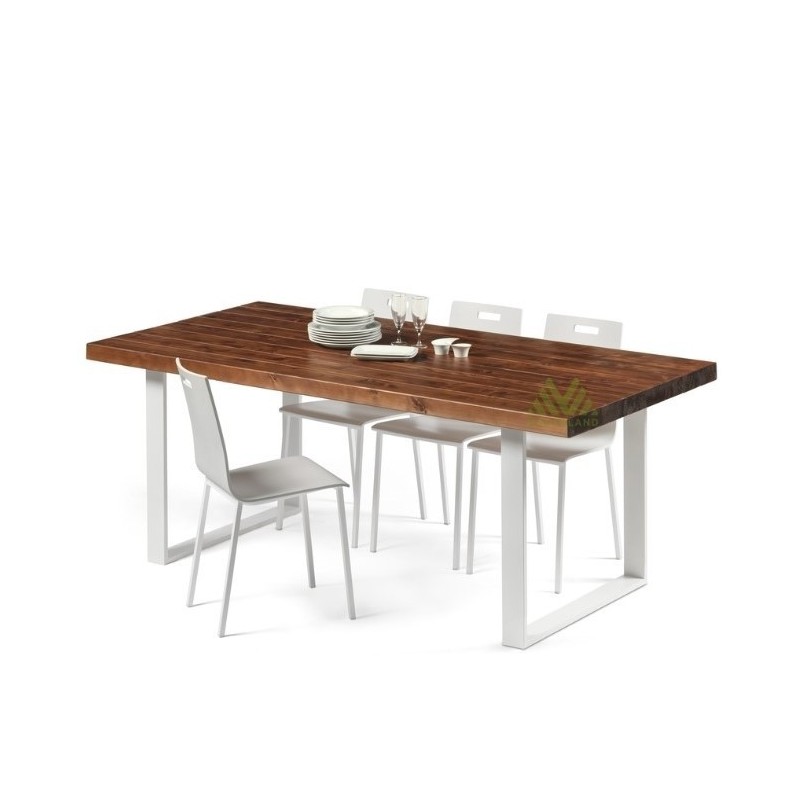 Sophie Premium Wooden Dining Table 1.6x0.96m Walnut Colour Sophie Premium Wooden Dining Table 1.6x0.96m Walnut Colour