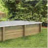 Couverture d’hiver 6x3 piscine bois rectangle BWT myPOOL