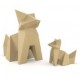 Statue Design Fox Kokitsune Origami Vondom