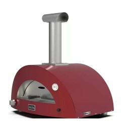 Four à Pizza Moderno 1 Alfa Forni à Bois Rouge Antique