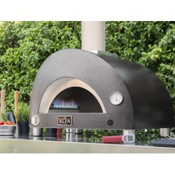 Pizza Oven Moderno 1 Alfa Forni Hybrid Charcoal Grey