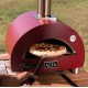 Moderno 1 Alfa Forni Horno de Pizza Híbrido Rojo Antiguo