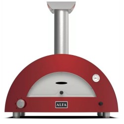 Moderno 1 Alfa Forni Forno Híbrido Forno Pizza Vermelho Antigo