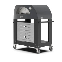 Moderno 1 Alfa Forni Horno de Pizza Híbrido Rojo Antiguo