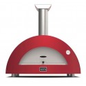 Moderno 3 Alfa Forni Pizza Oven met Antiek Rood Hout