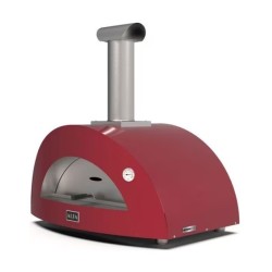 Moderno 3 Alfa Forni Horno de Pizza con Madera Roja Antigua