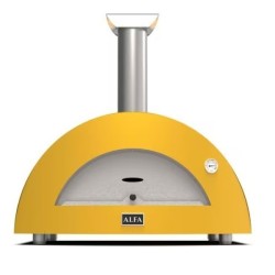 Moderno 3 Alfa Forni Hybrid Fire Forno Pizza Giallo