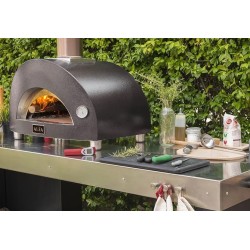 Alfa Forni Moderno 2 Gas Pizzaofen Anthrazit Grau