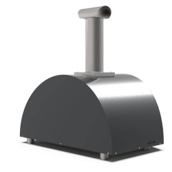 Alfa Forni Moderno 2 Gás Forno Pizza Carvão Cinza